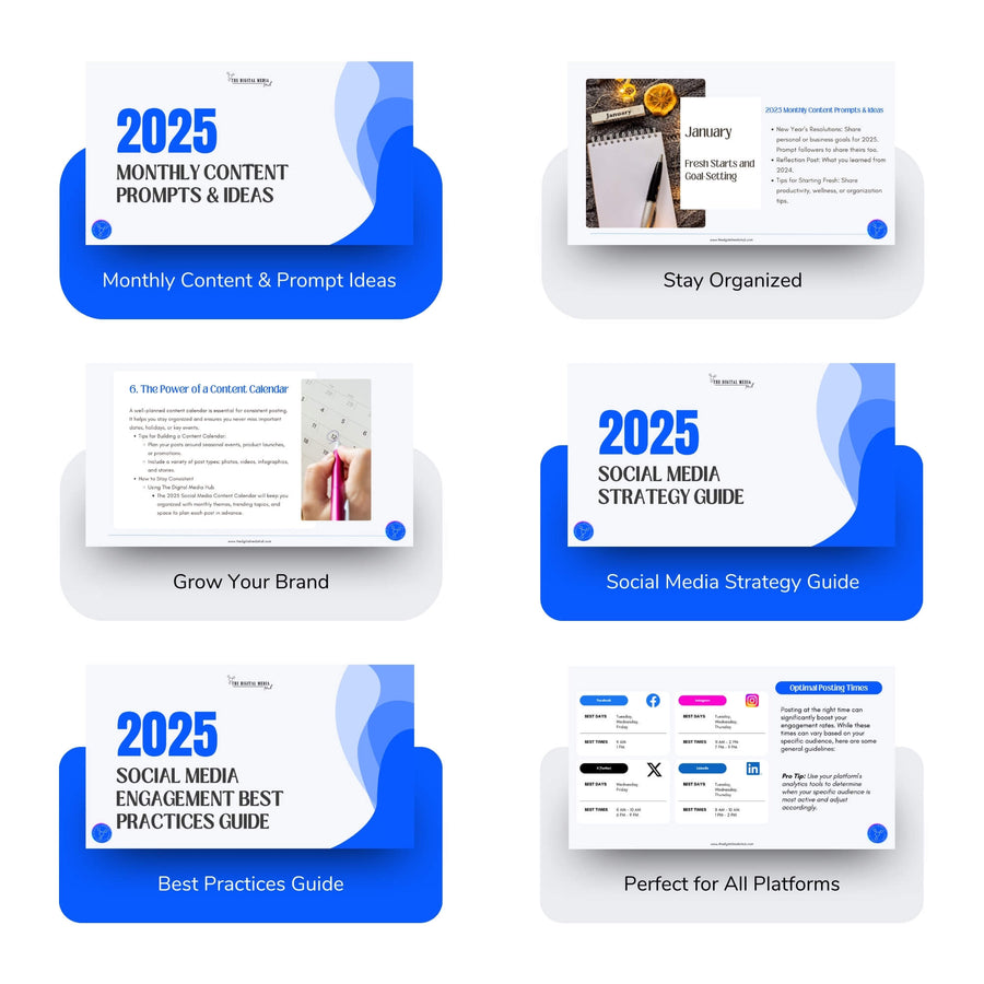Social Media Calendar preview
