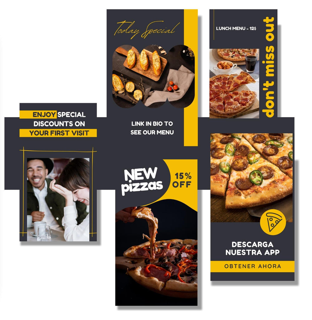 Pizzeria Social Media Bundle preview