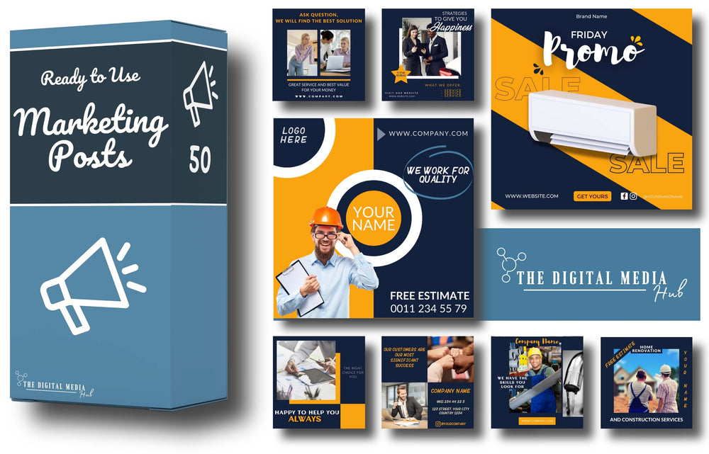 Service Businesses Social Media Bundle preview