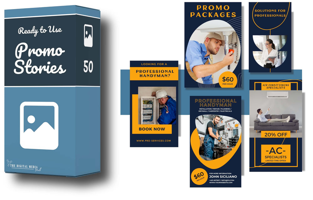 Service Businesses Social Media Bundle preview