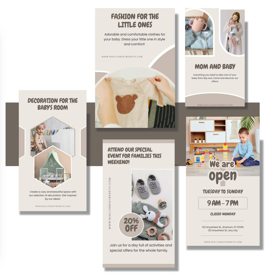 Baby & Kids Store Social Media Bundle preview