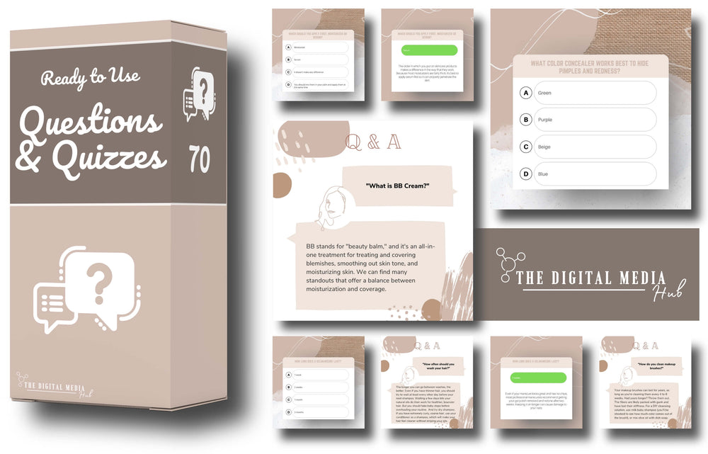 Beauty Bundle Social Media Bundle preview