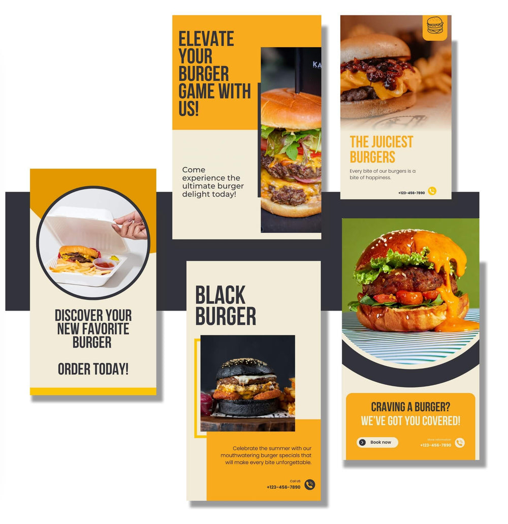 Burger Social Media Bundle preview