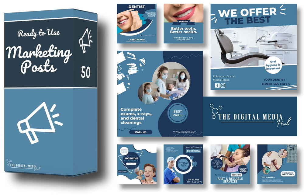 Dental Clinic Social Media Bundle preview