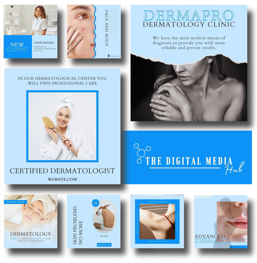 Dermatology Social Media Bundle preview