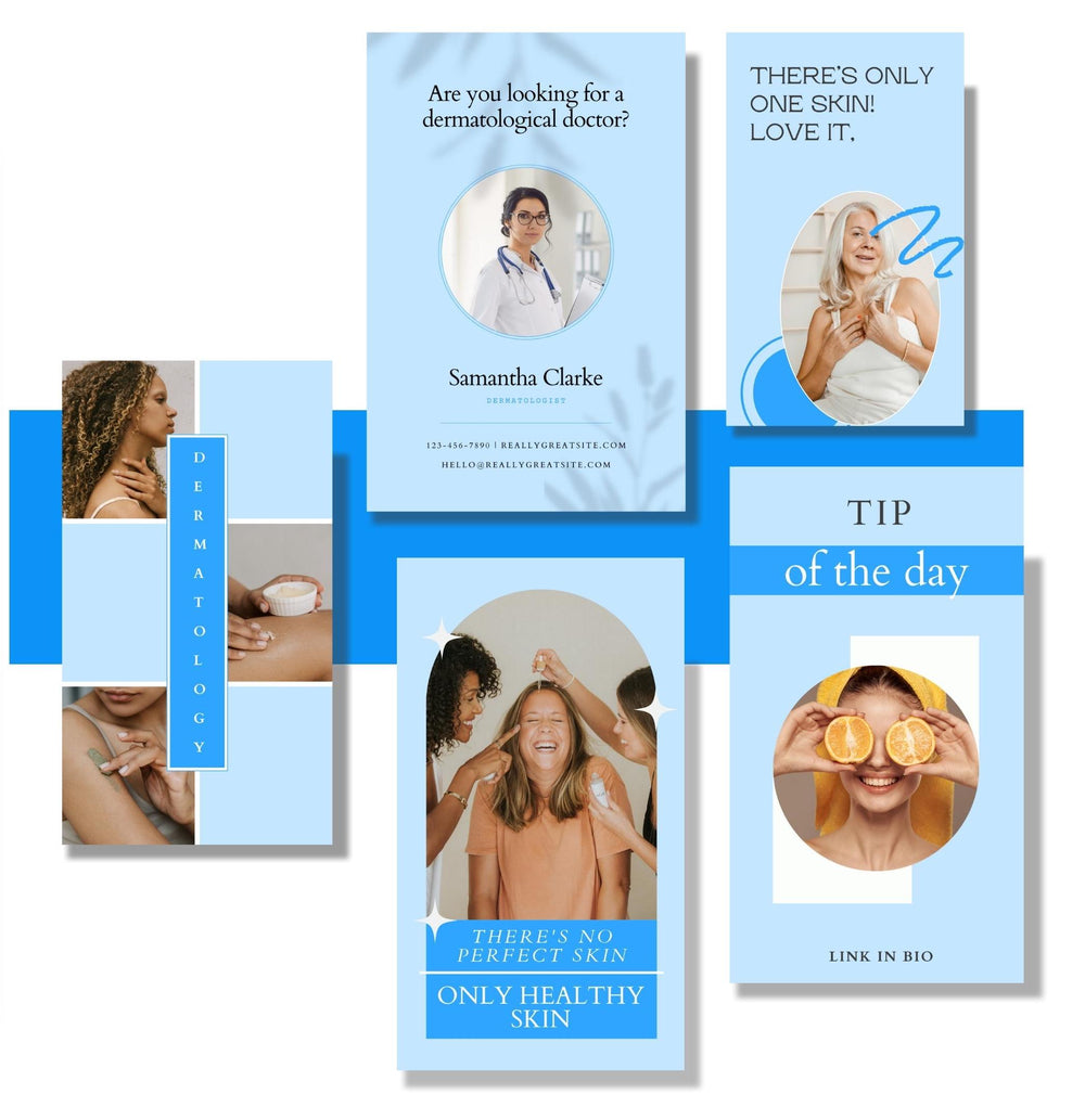 Dermatology Social Media Bundle preview