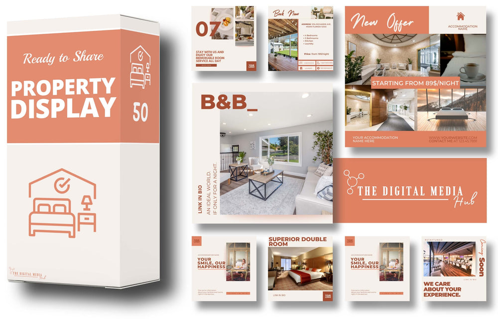 Short Term Rentals Social Media Bundle preview