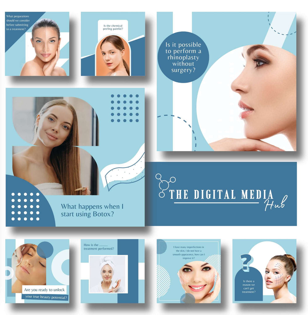 Aesthetic Medicine Social Media Bundle preview