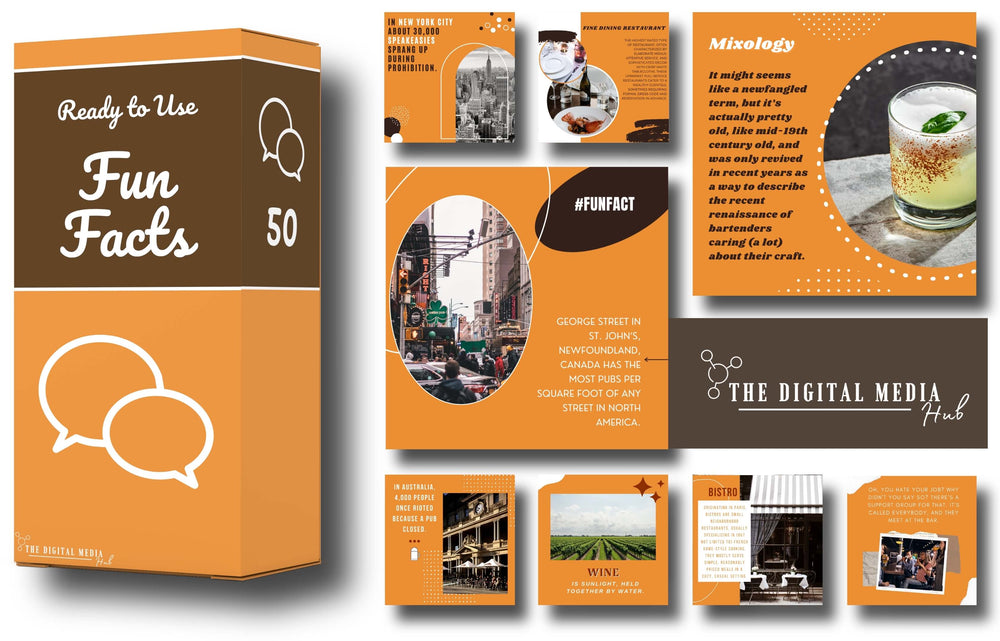 Bars & Pubs Social Media Bundle preview