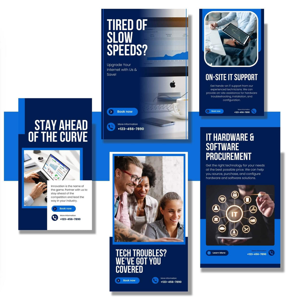 IT Services Social Media Bundle preview