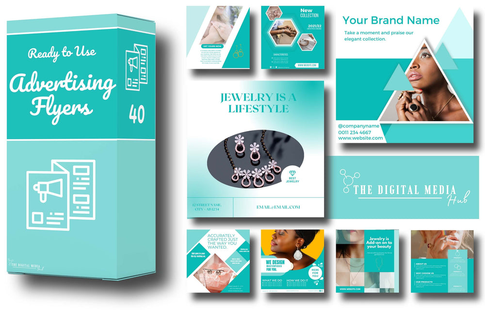 Jewelry Social Media Bundle preview