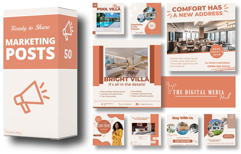 Short Term Rentals Social Media Bundle preview