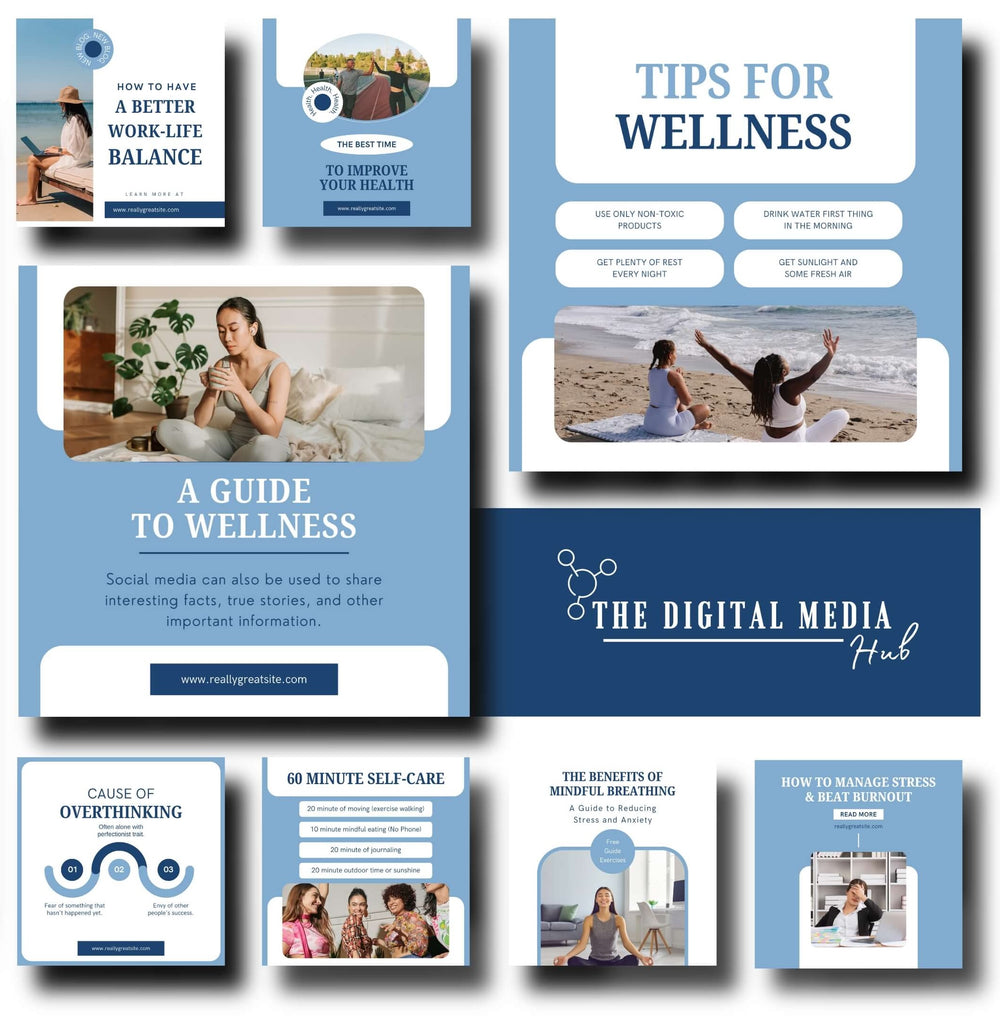 Mental Health Social Media Bundle preview