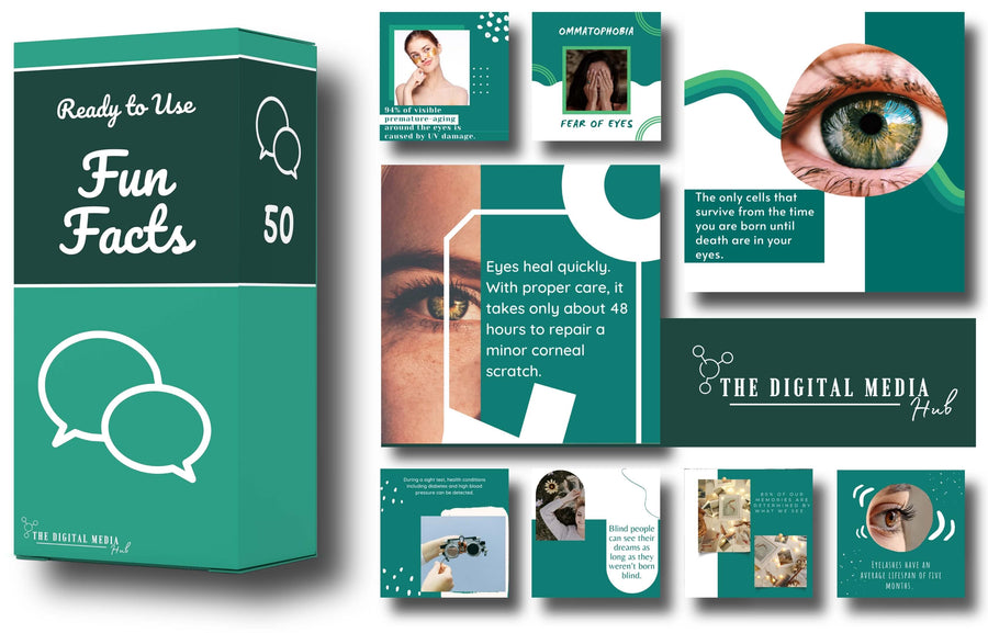 Optician Social Media Bundle preview