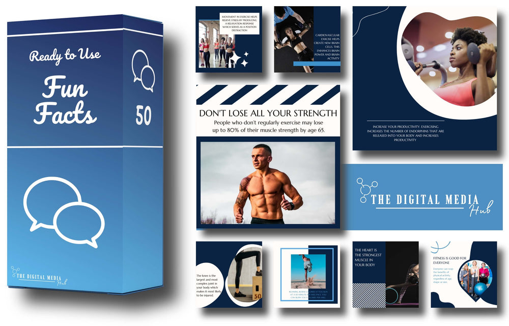 Personal Trainer Social Media Bundle preview