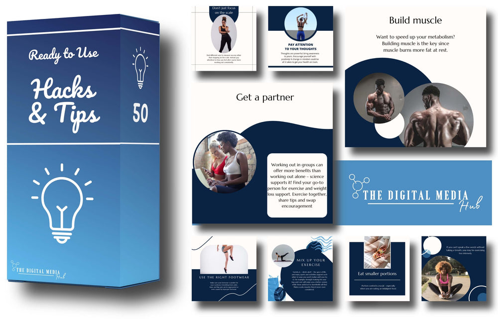 Personal Trainer Social Media Bundle preview
