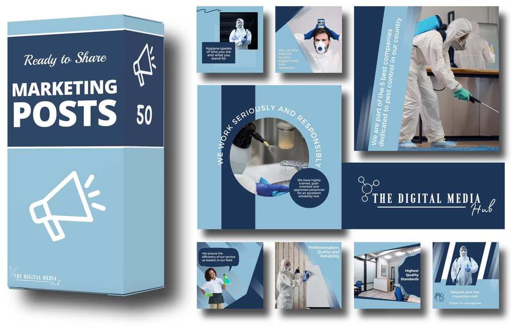 Pest Control Social Media Bundle preview