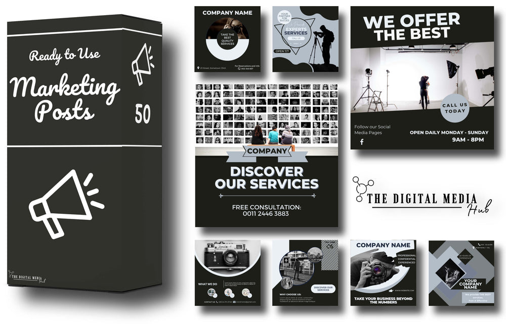 Photography Social Media Bundle preview
