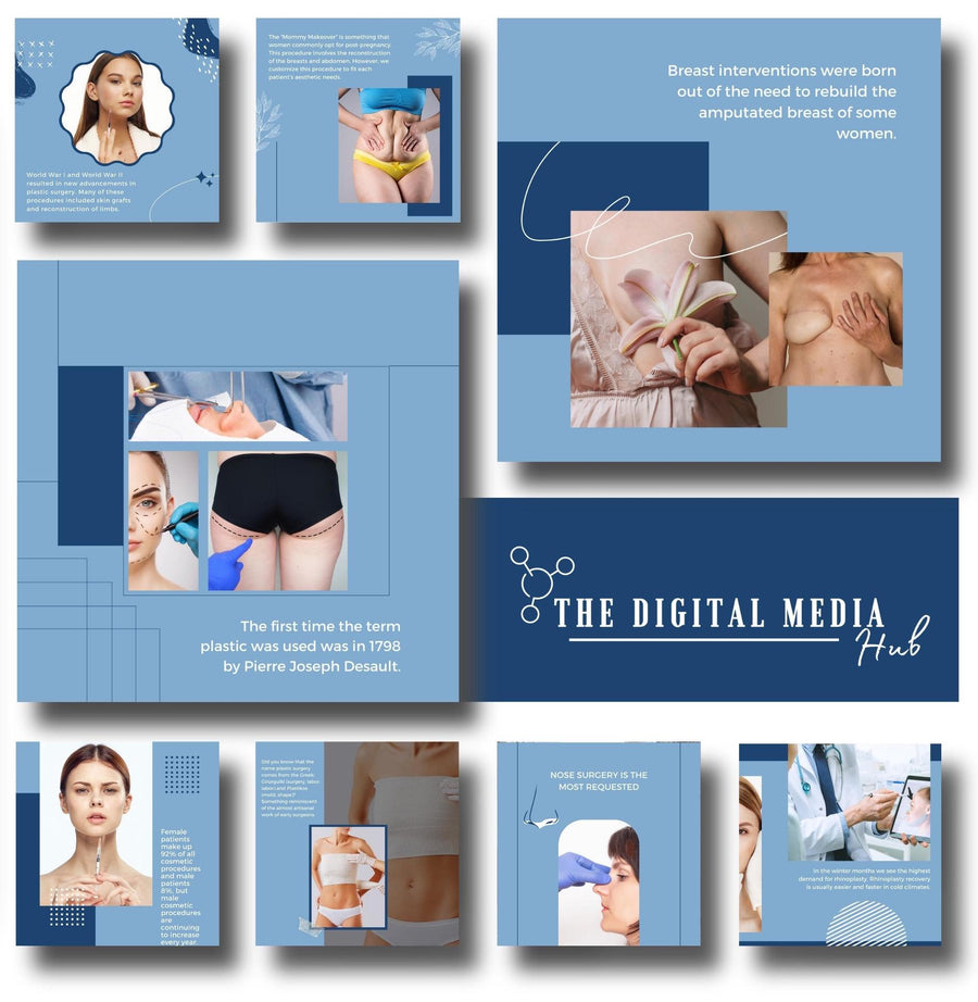 Plastic Surgery Social Media Bundle preview