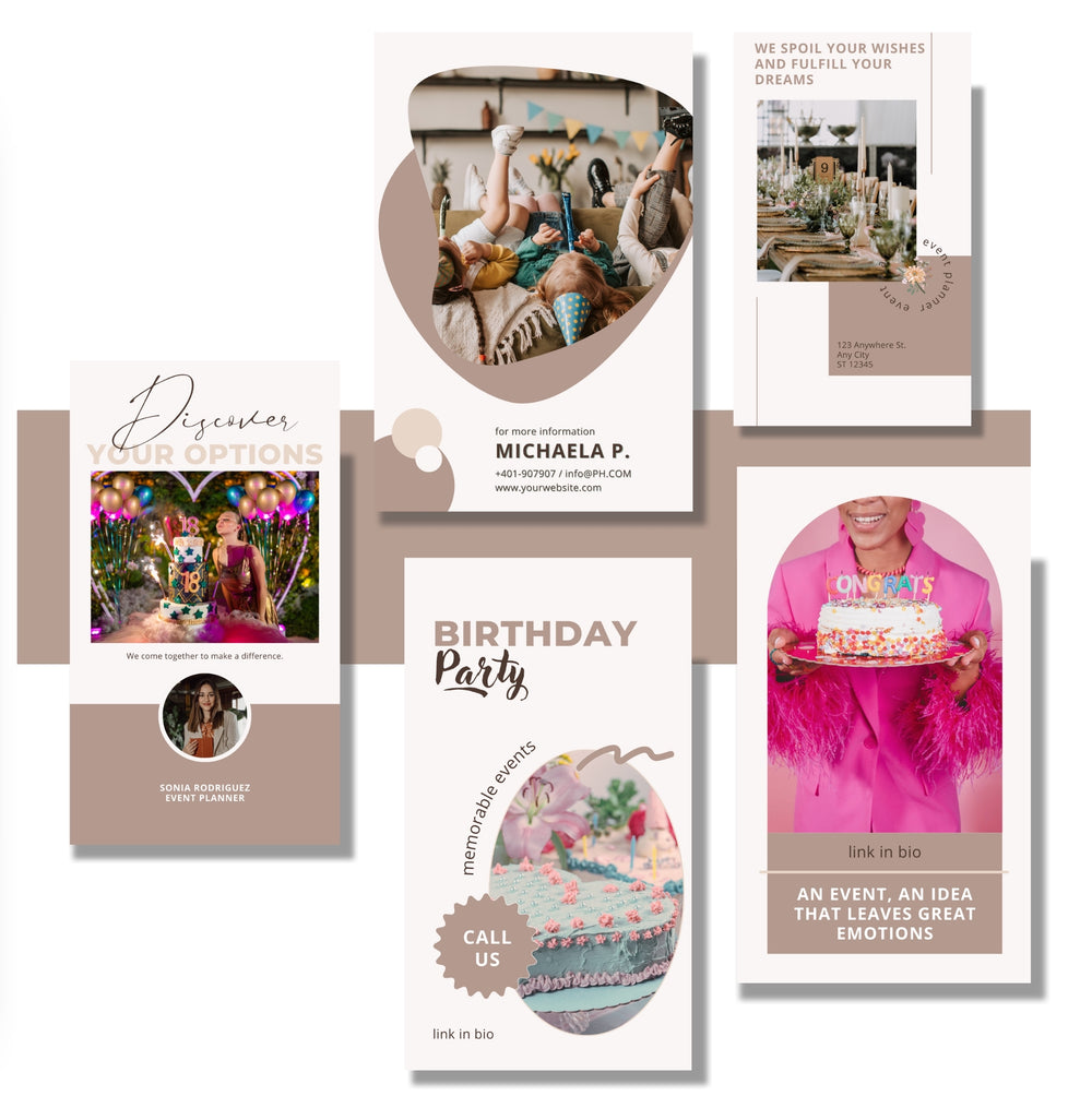 Event Planner Social Media Bundle preview