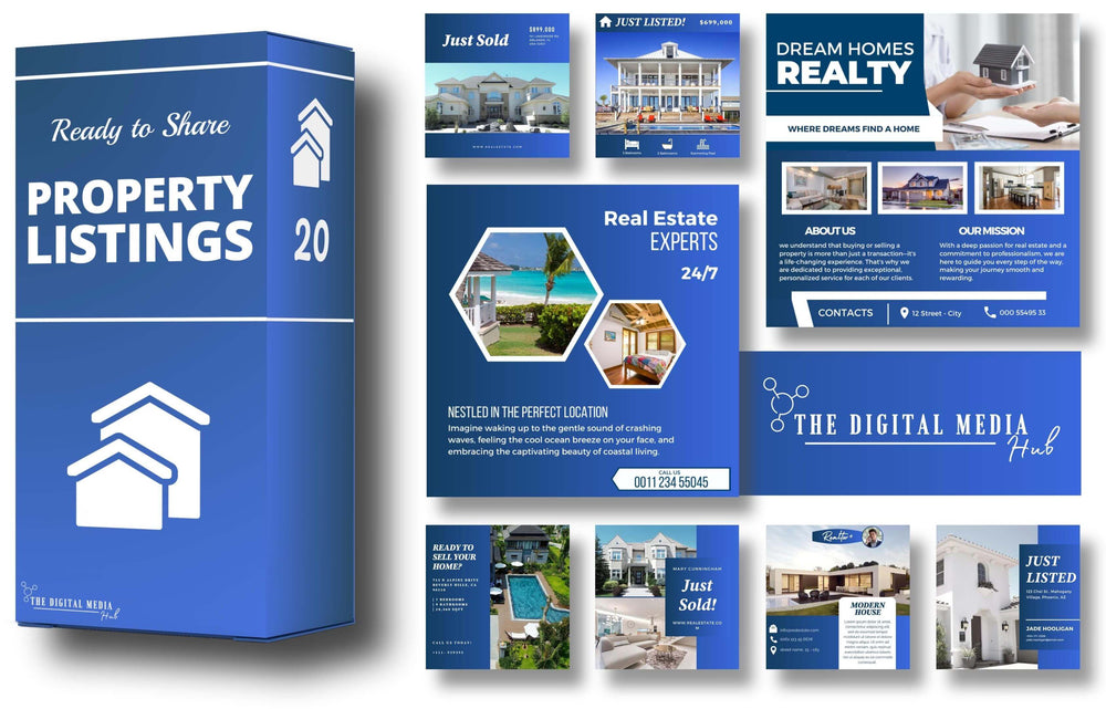 Real Estate Social Media Bundle preview