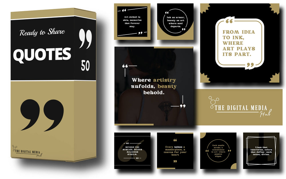 Tattoo Artist Social Media Bundle preview
