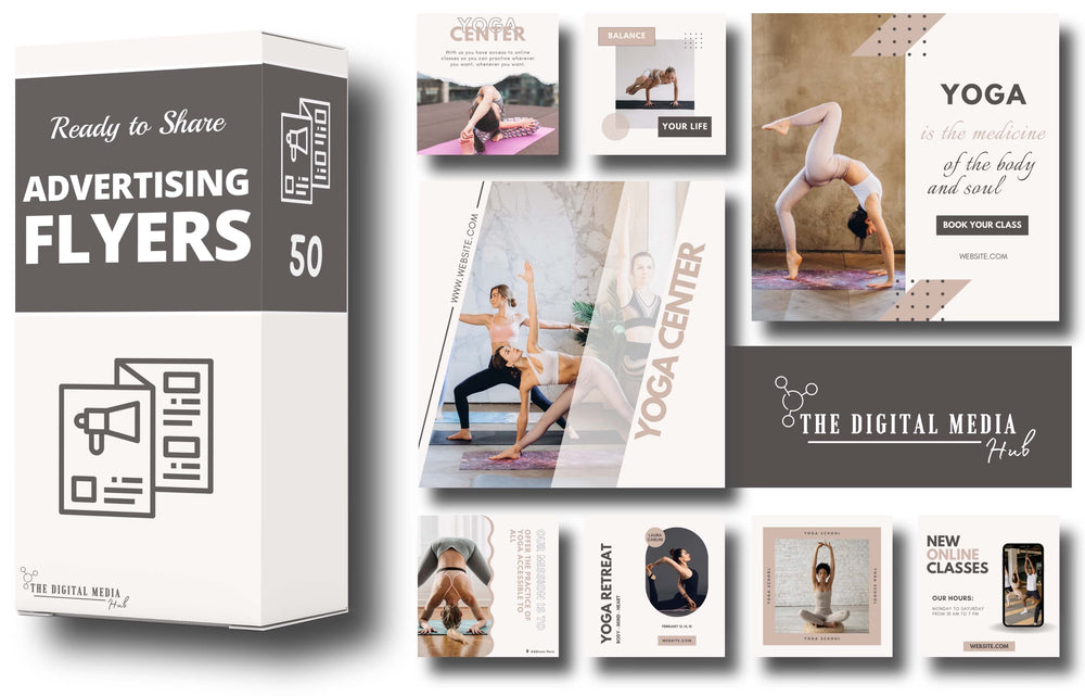 Yoga Social Media Bundle preview
