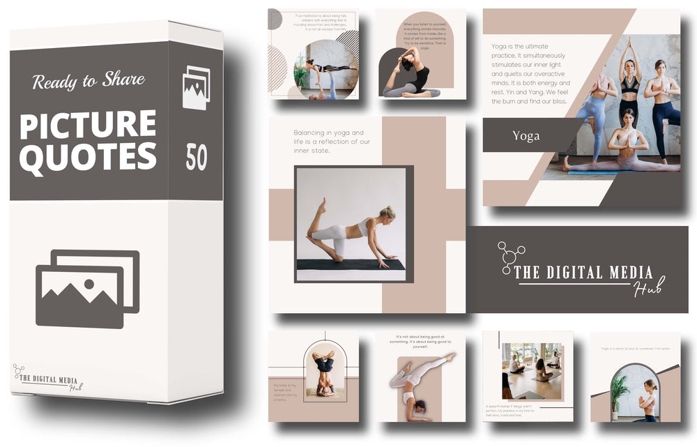 Yoga Social Media Bundle preview