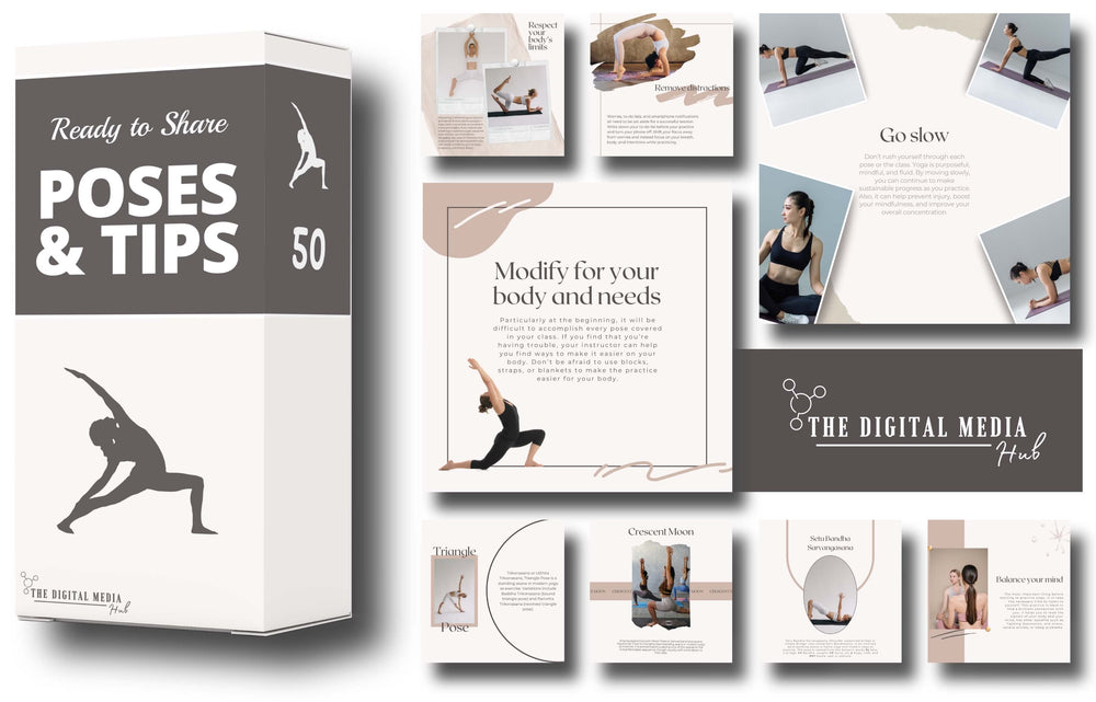 Yoga Social Media Bundle preview