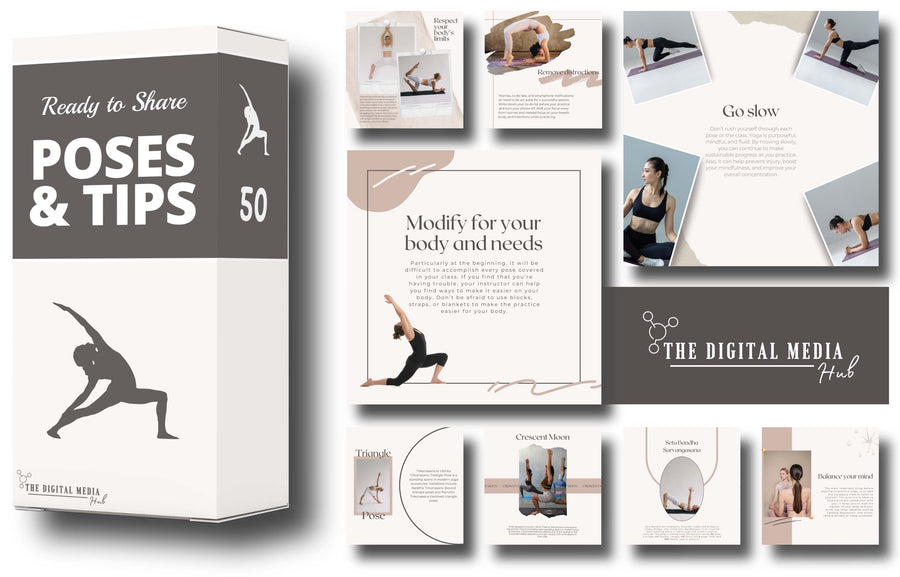 Yoga Social Media Bundle preview