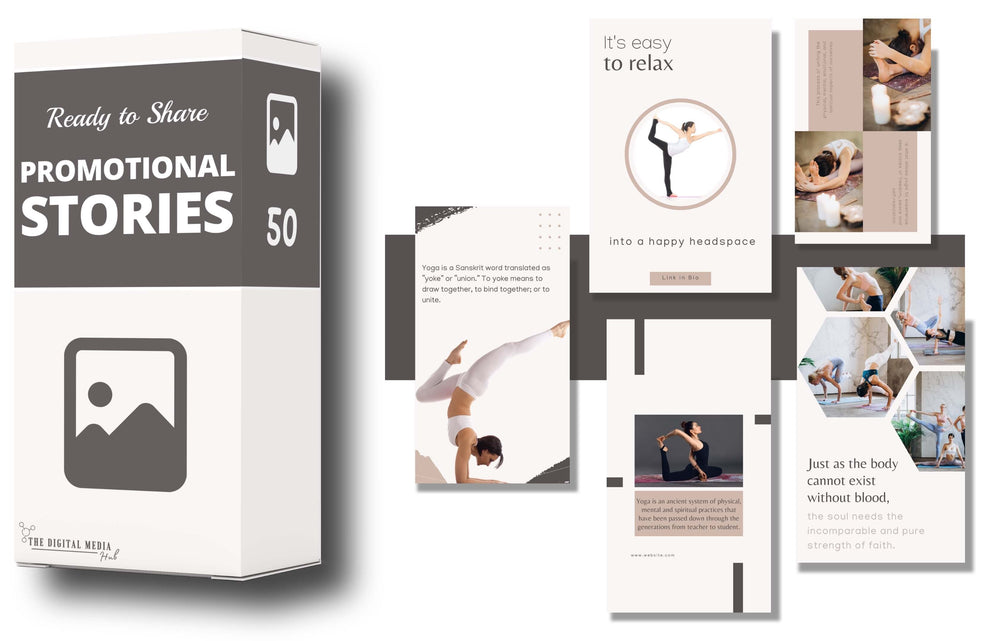Yoga Social Media Bundle preview