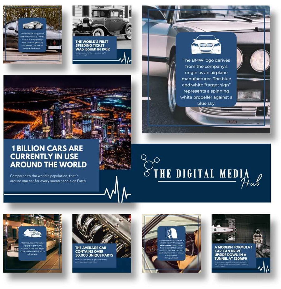 Car Dealers & Rentals Social Media Bundle preview