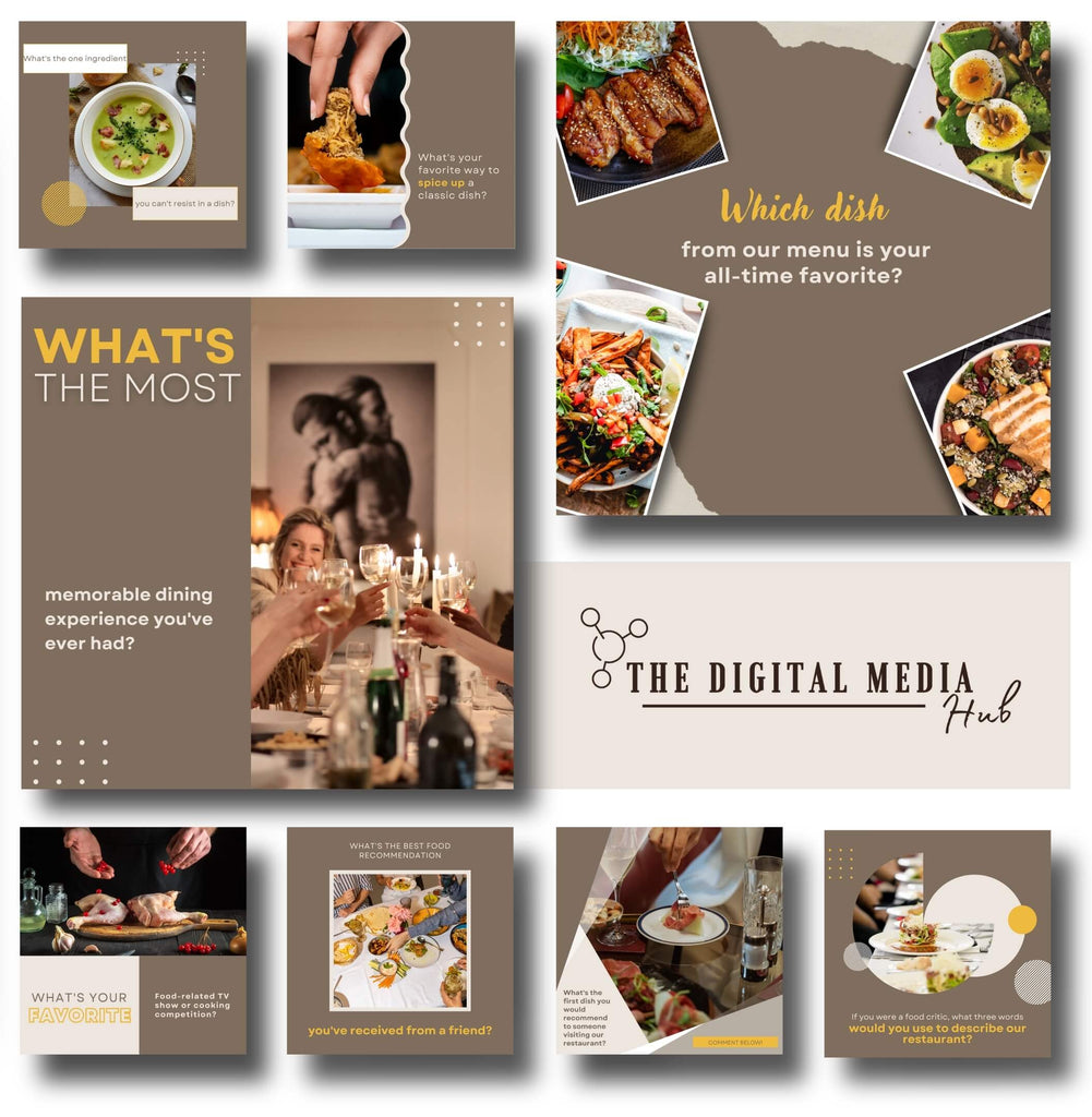 Restaurant engaging questions