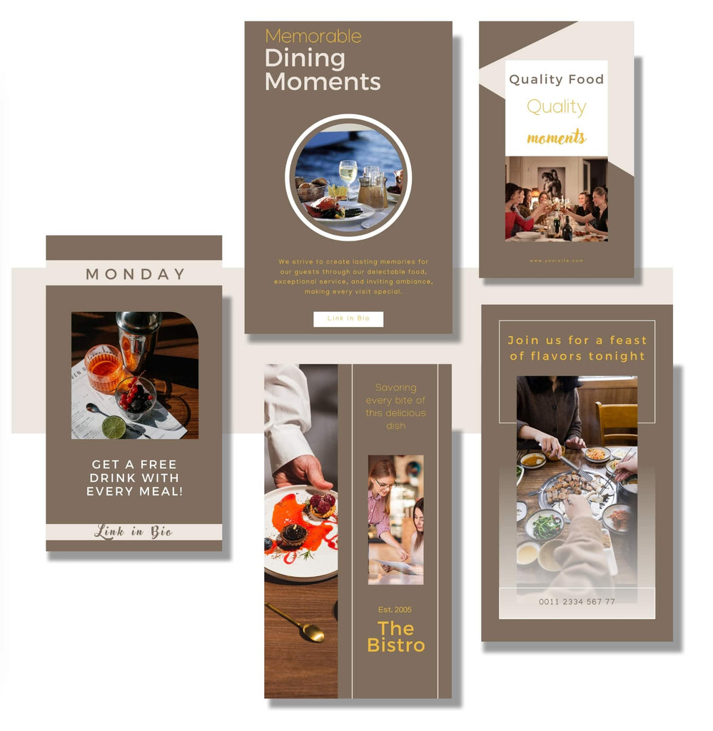 Restaurant promotional stories