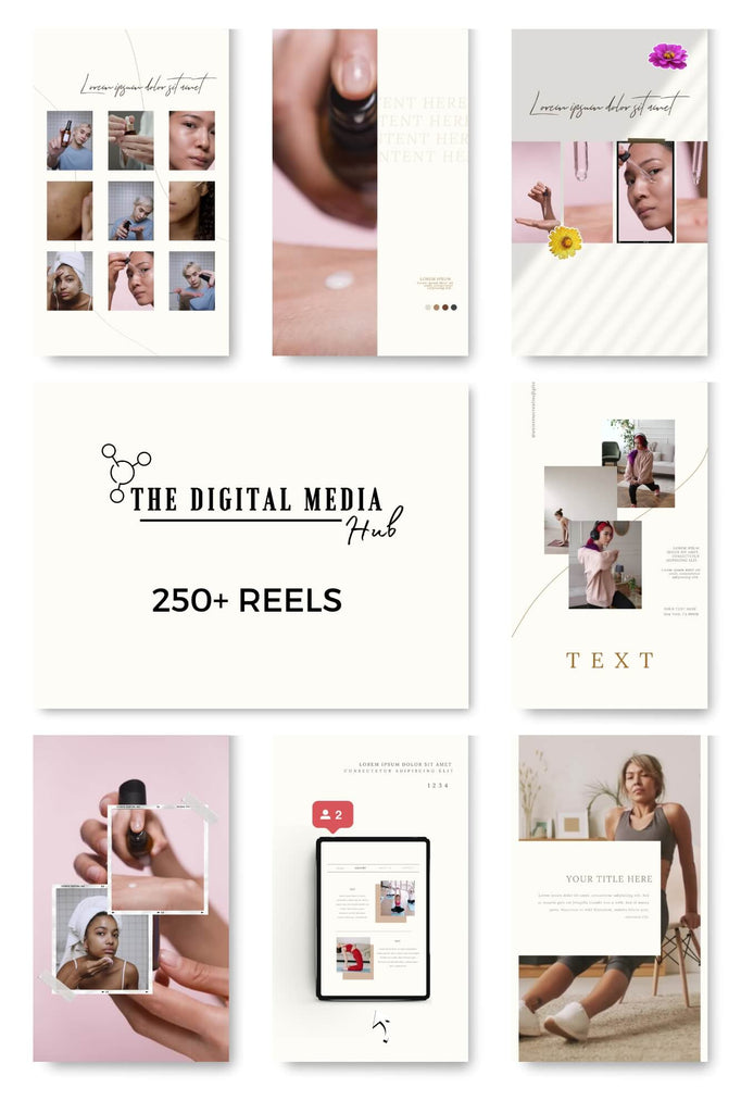Reels Website Example Reels Bundle | 250+ Ready-made Reels | Fully Editable & Customizable ...