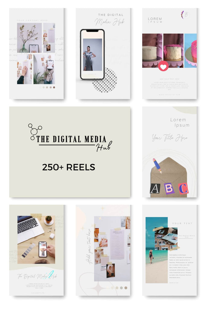 Reels Website Example Reels Bundle | 250+ Ready-made Reels | Fully Editable & Customizable ...