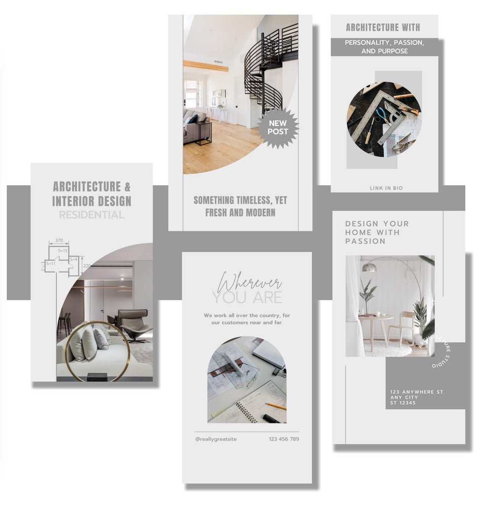 Architect  Social Media Bundle preview