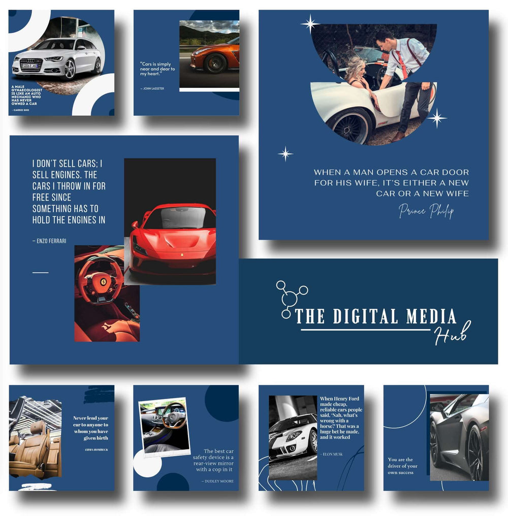 Auto Repair  Social Media Bundle preview