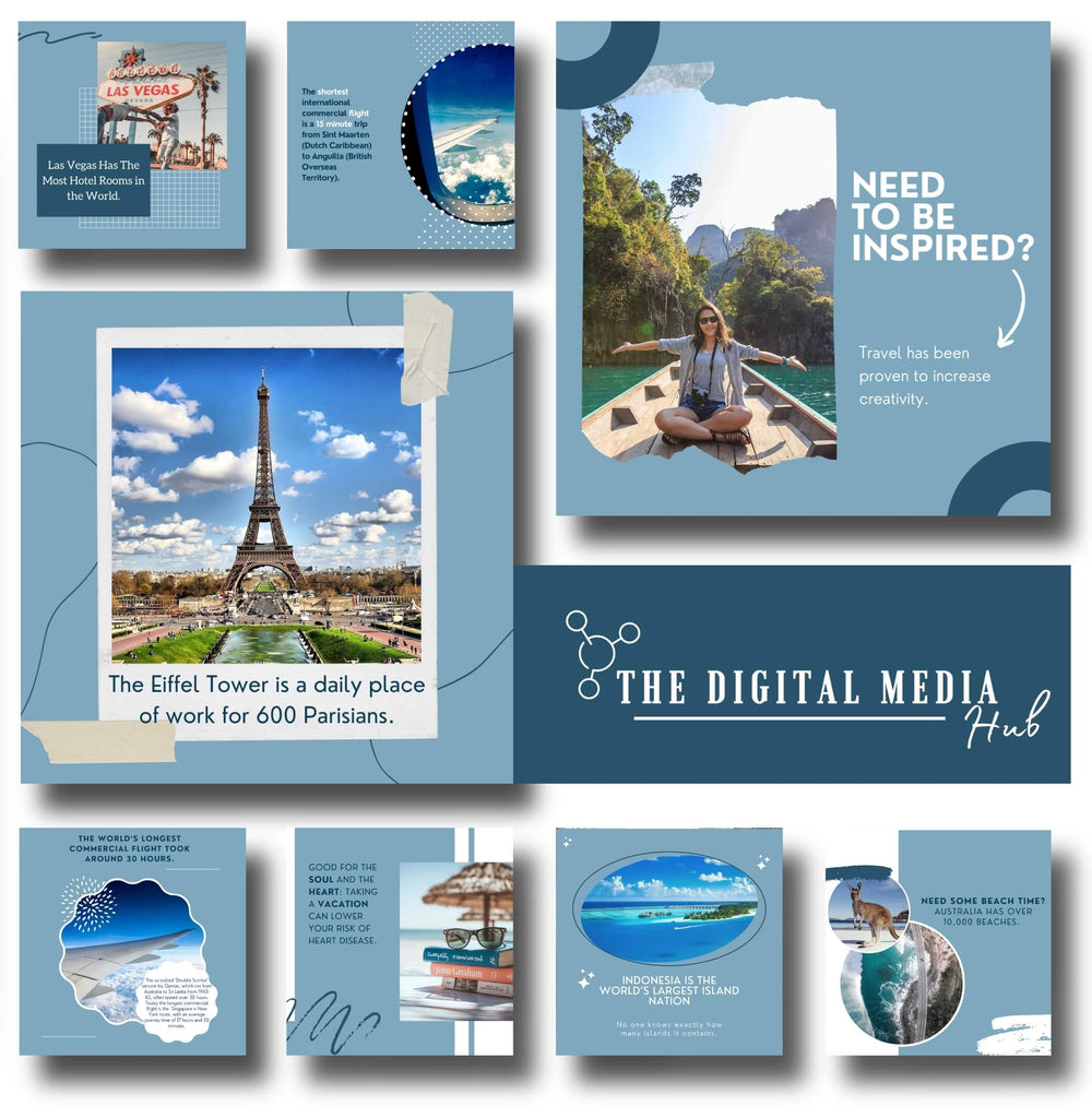 Travel Social Media Bundle preview