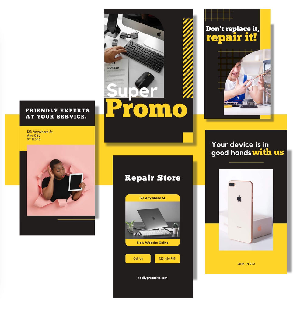 digital marketing  for computer and phone repair shop