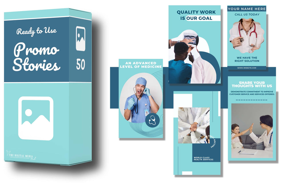 Doctor Social Media Bundle preview