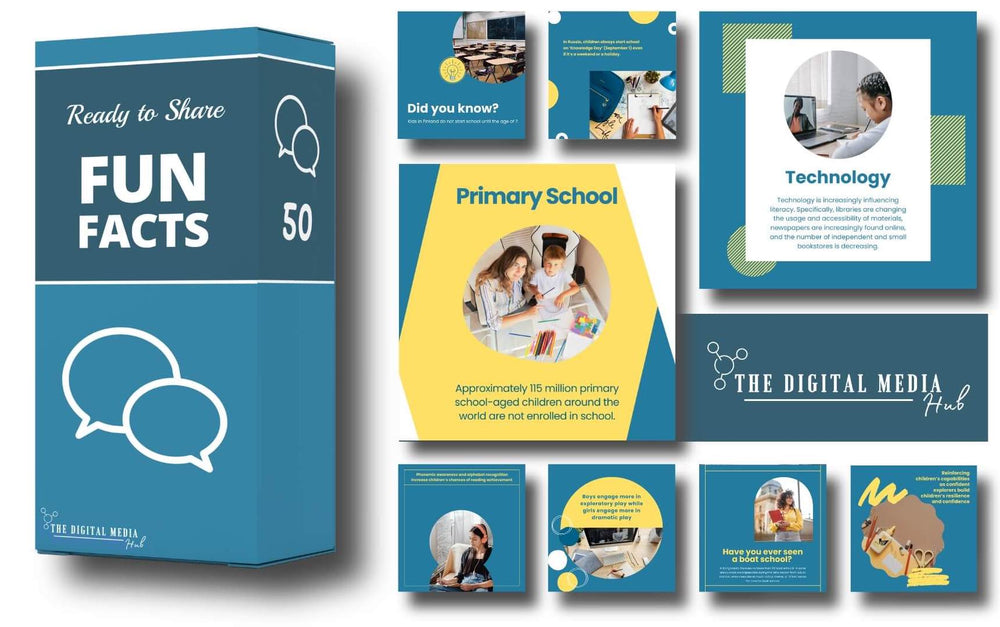 Education Social Media Bundle preview
