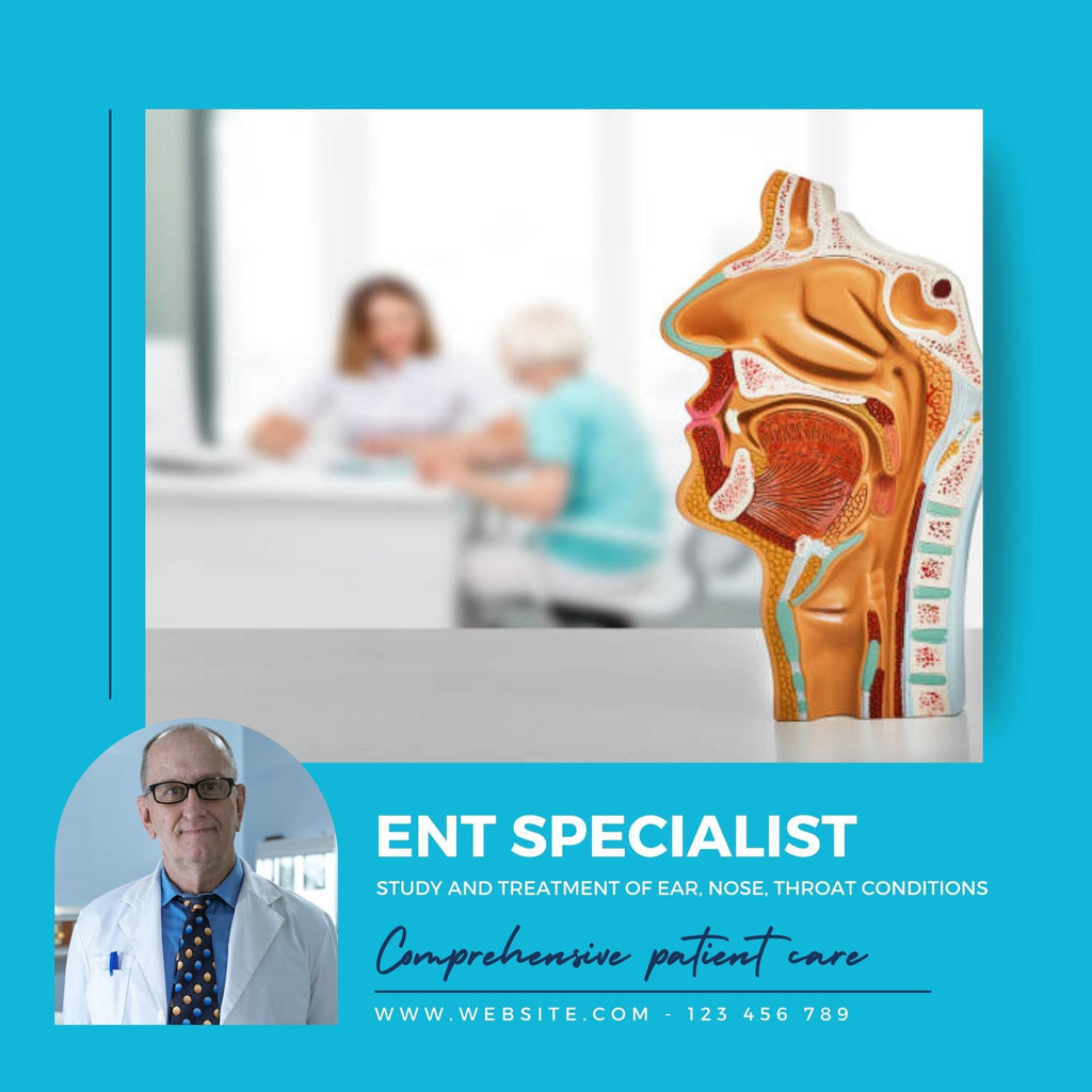 Ent Promote ENT Specialist | Ready to Share Marketing Templates | 100% Editable ...