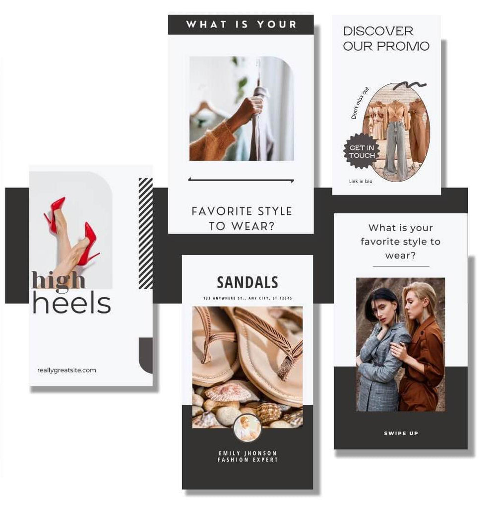 Clothes & Fashion Social Media Bundle preview