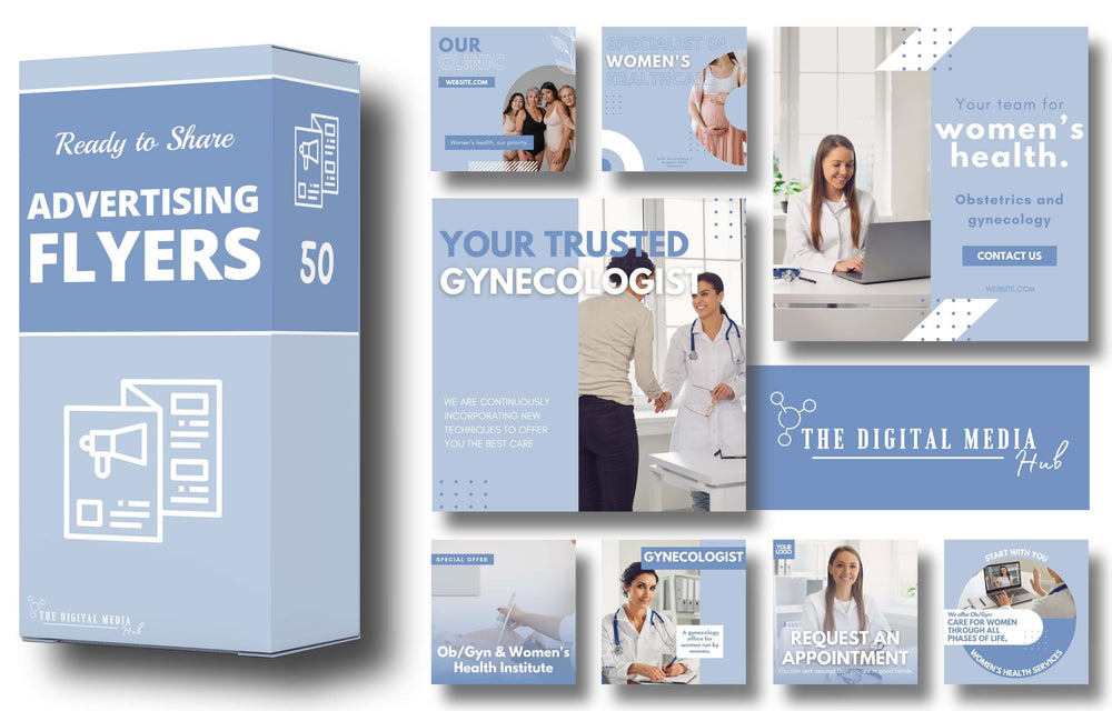 Gynecology & Obstetrics Social Media Bundle preview
