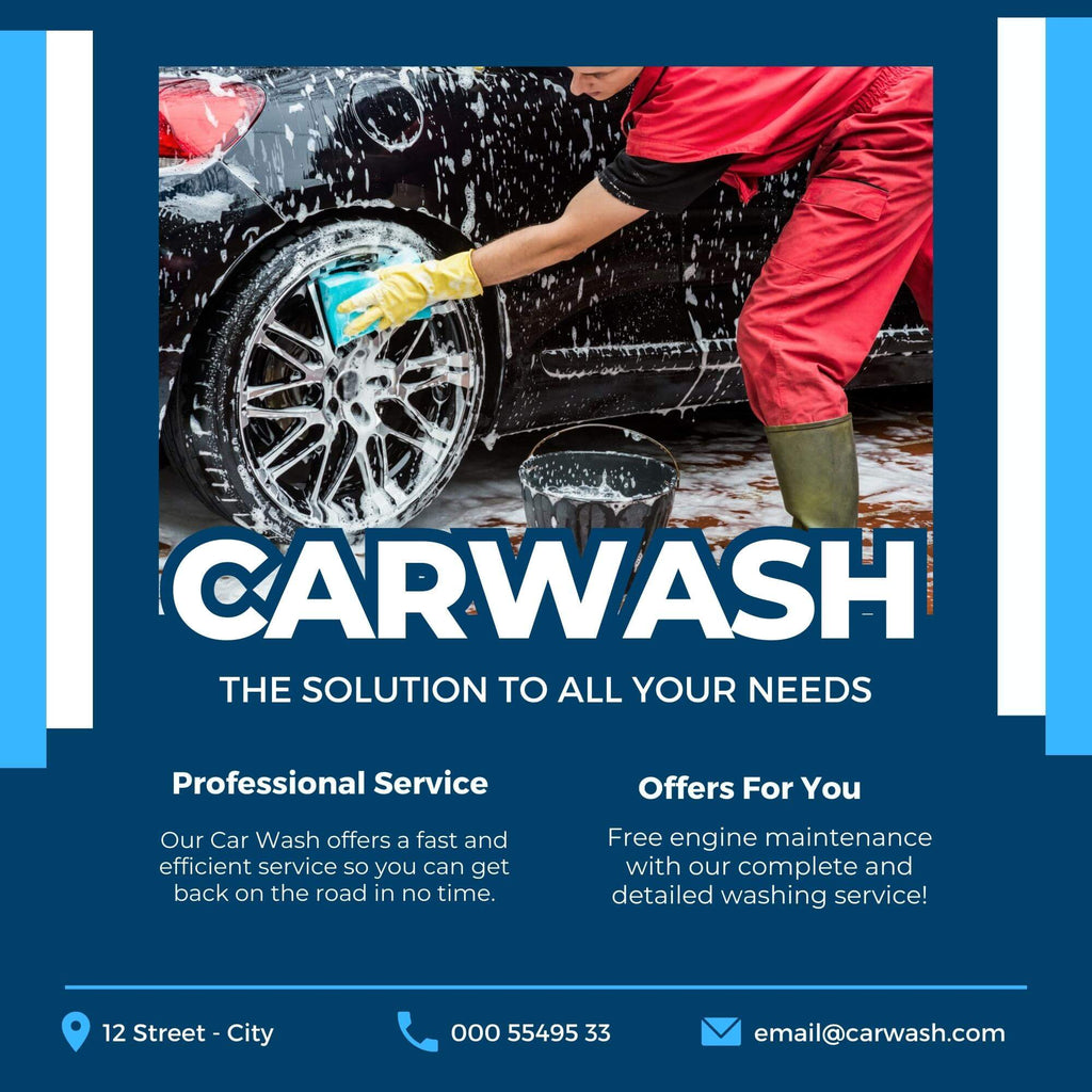 how to attract more customers online for car wash detailing business