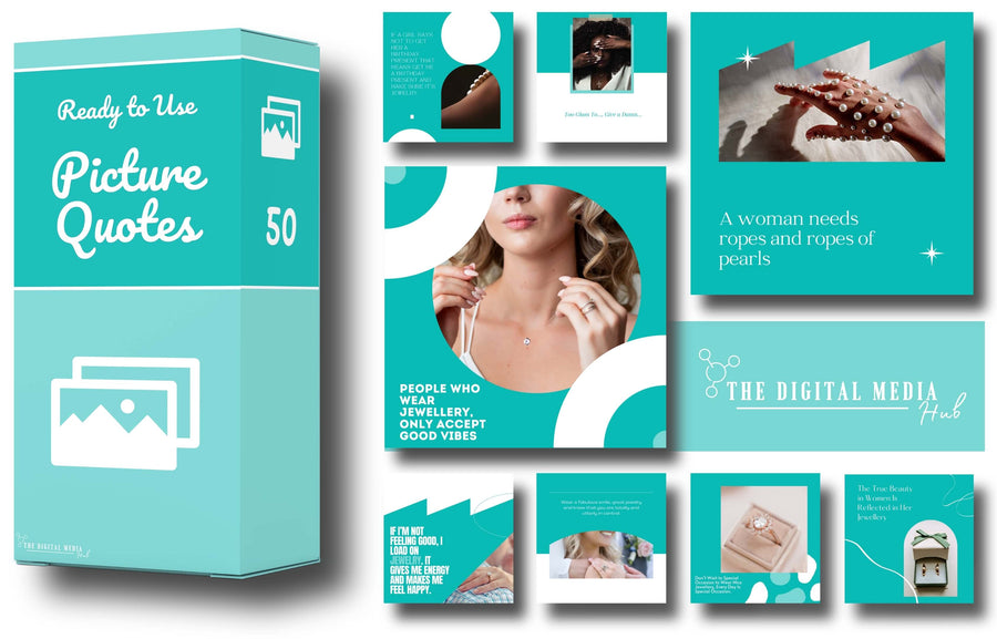 Jewelry Social Media Bundle preview