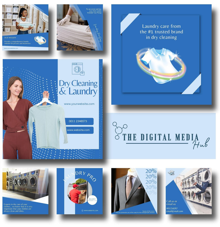 Laundies Social Media Bundle preview