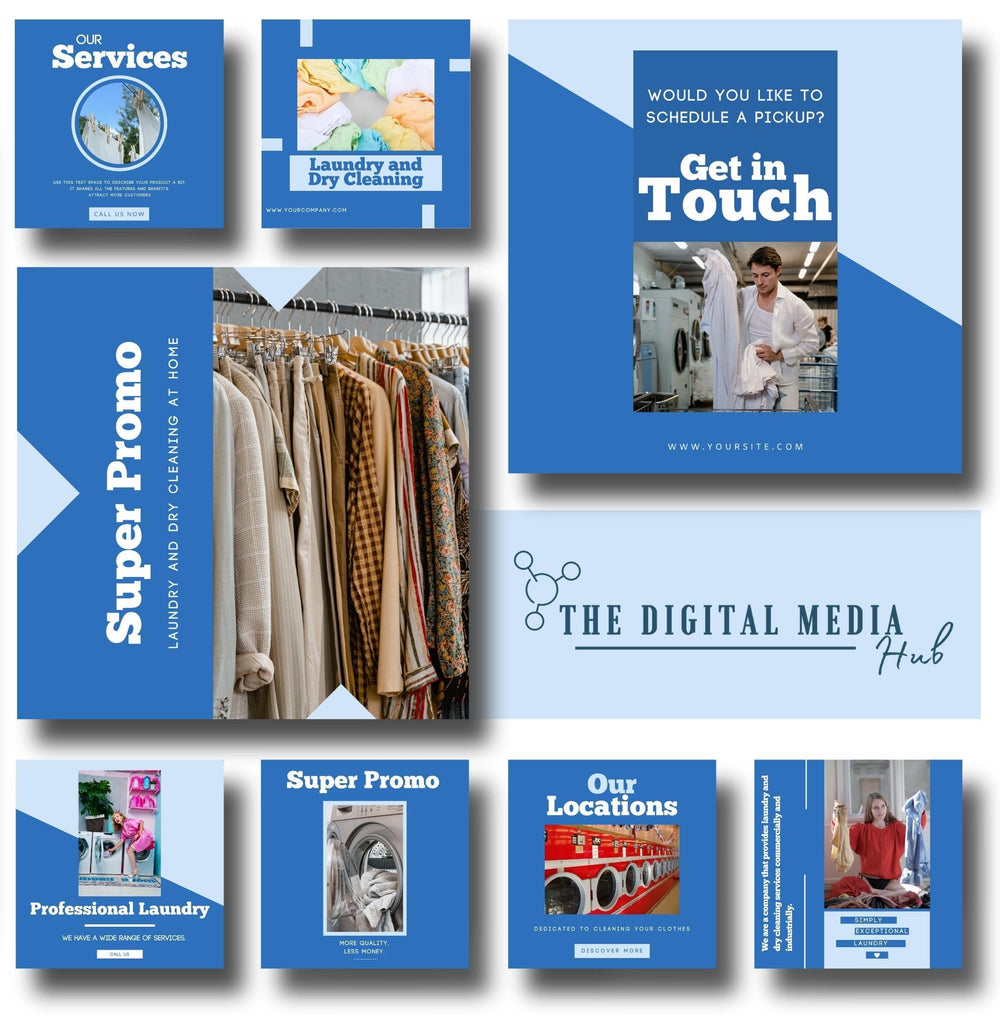 Laundies Social Media Bundle preview