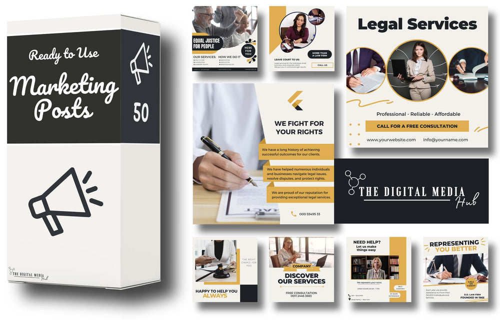 Legal Services Social Media Bundle preview